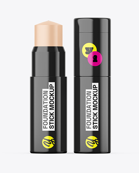 Glossy Foundation Stick Mockup