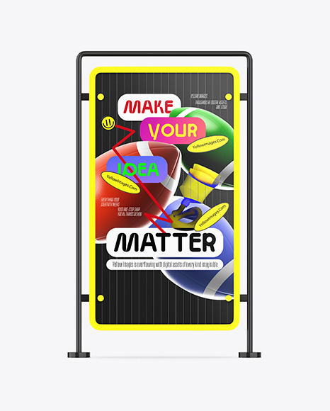 Advertising Stand Mockup