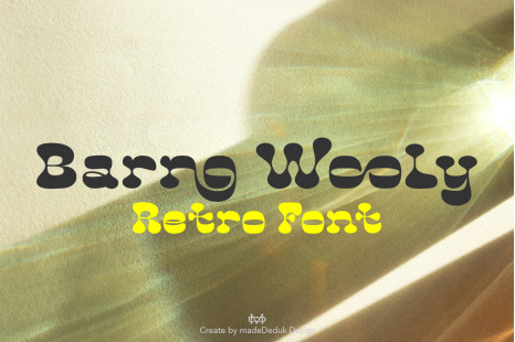 Barno Wooly Vintage Font