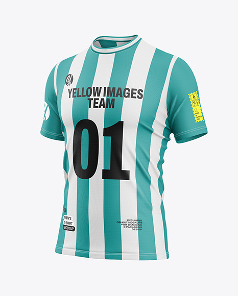 T-Shirt Mockup - Half Side View