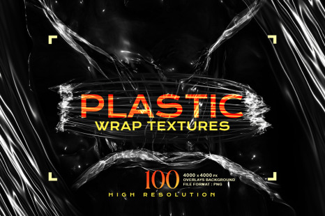 100 Plastic Wrap Textures