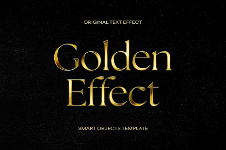 Gold Text Effect