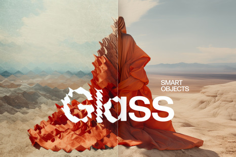 Patterned Glass Photo Effect