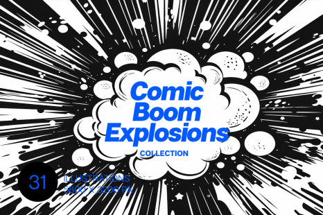 Comic Boom Explosions