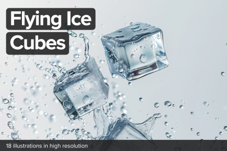 Flying Ice Cubes