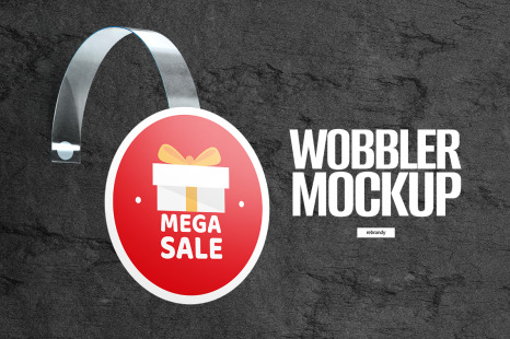 Wobbler Mockup