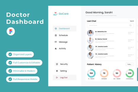 GoCare - Doctor Dashboard V1