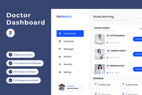 GoMedica - Doctor Dashboard V2