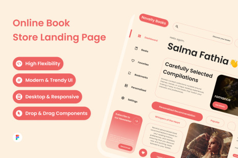 Novelty Books - Online Book Store Dashboard V1