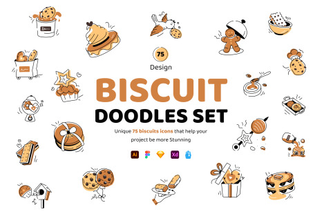 Biscuits Doodle Set