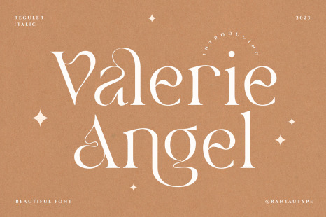 Valerie Angel Beautiful Serif Font