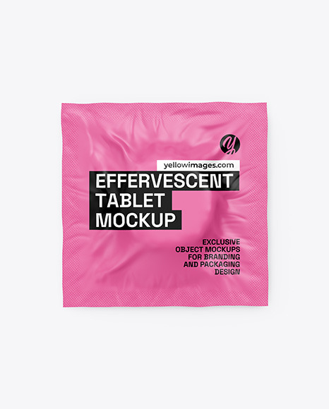 Effervescent Tablet Mockup