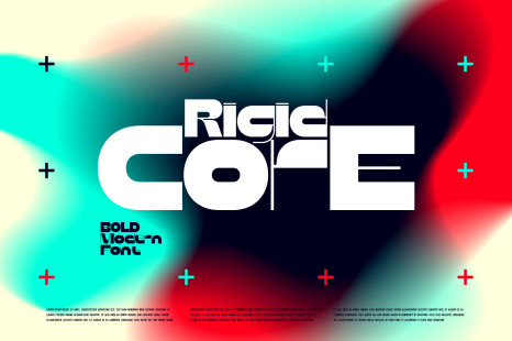 Rigid Core — Modern Font