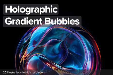 Holographic Gradient Bubbles