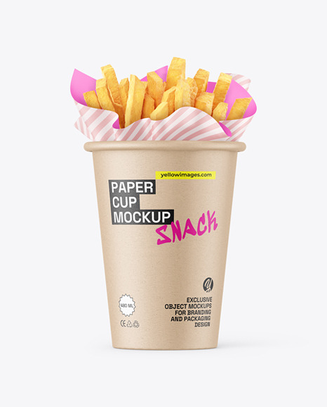 French Fries Packaging Mockups