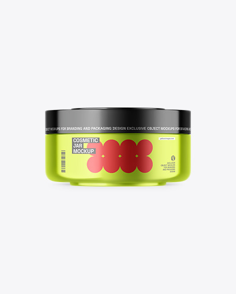 Cosmetic Jar Mockup