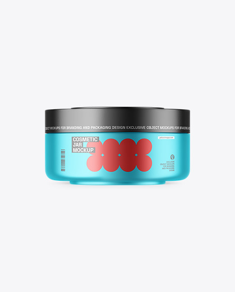 Cosmetic Jar Mockup