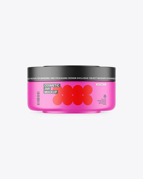 Cosmetic Jar Mockup