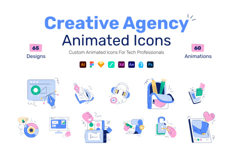 Creative Agency Illustration Set