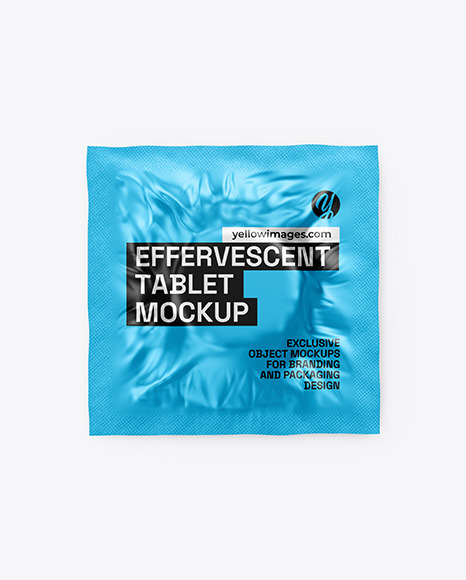 Effervescent Tablet Mockup