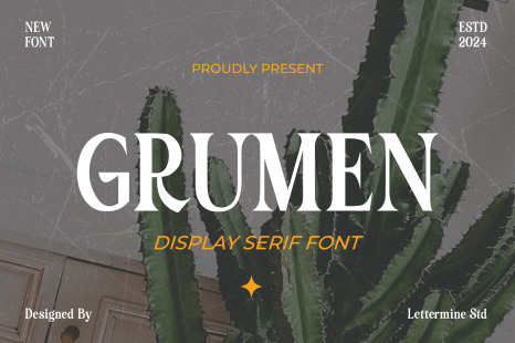 Grumen - Display Serif