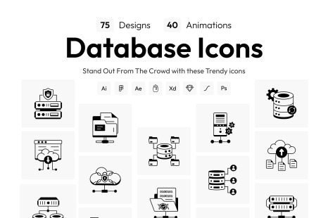 Animated Database Icons