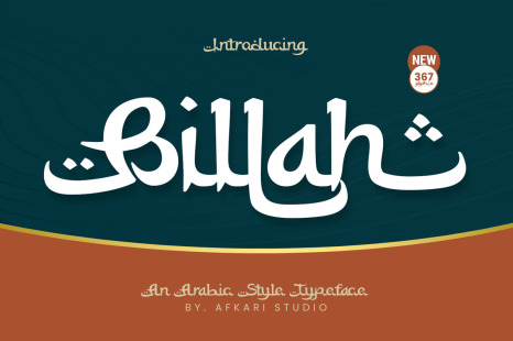 Billah - An Arabic Style Typeface