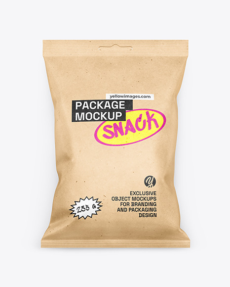 Kraft Snack Package Mockup