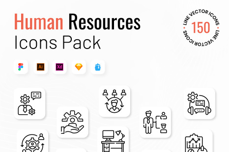 Human Resource Icons Pack