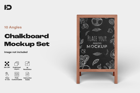 Chalkboard Mockup Set