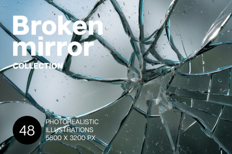 Broken mirror