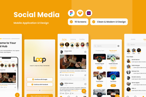 Loop - Social Media Mobile App