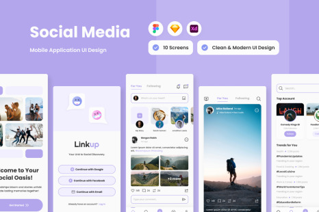 Linkup - Social Media Mobile App