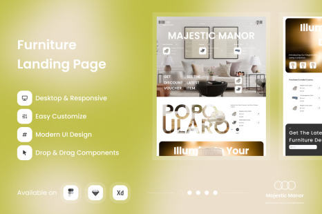 Majestic Manor - Furniture Landing Page V2