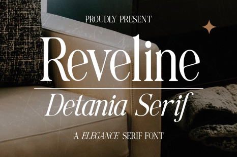Reveline Detenia - Elegant Serif