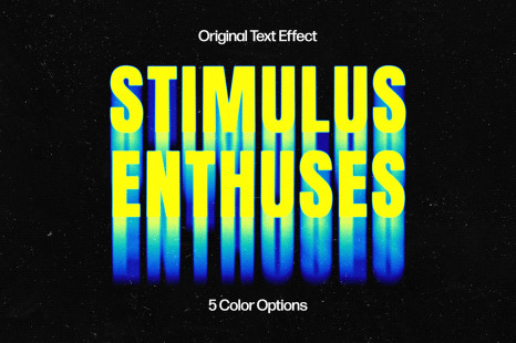 Trippy Melting Text Effect