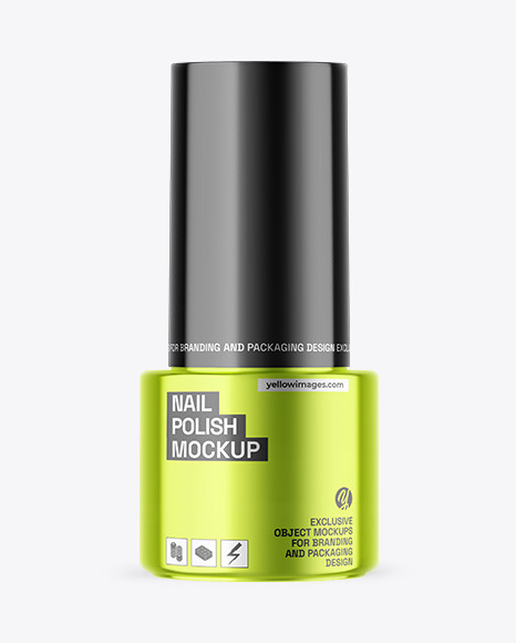 Nail Polish Bottle Mockup