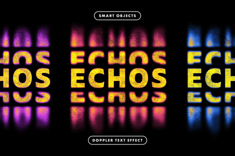 Doppler Copy Text Effect