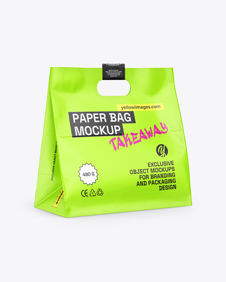 Flow Packs and Bags with Handle Mockups