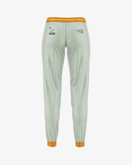 Women’s Pants Mockup - Back View