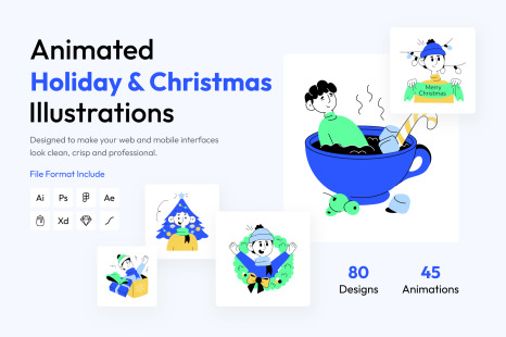 Animated Holiday and Christmas