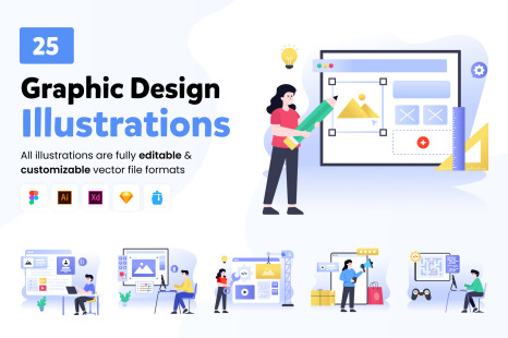 Graphic Design Illustrations
