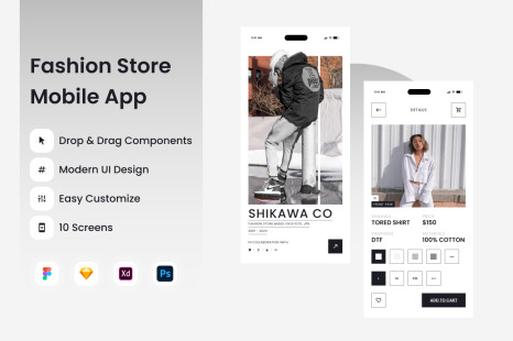 Shikawa - Fashion Store Mobile App