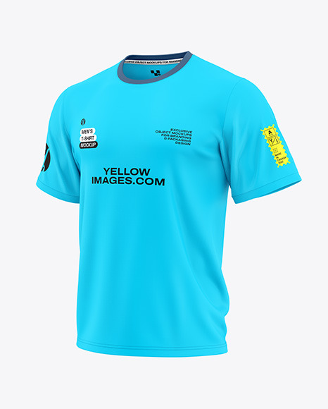 T-Shirt Mockup - Half Side View - Free Download Images High