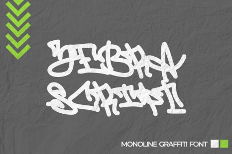 Zebra Script Font