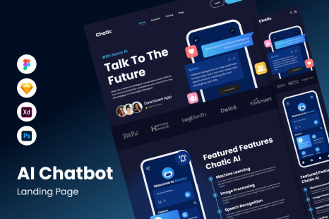 Chatic - AI Chatbot Landing Page V1