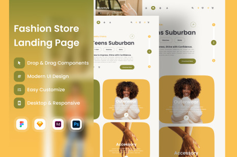 SoleStyle - Fashion Store Landing Page