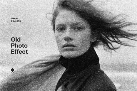 Black&amp;White Old Photo Effect