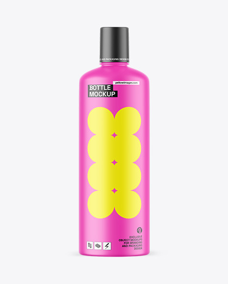 Matte Bottle Mockup