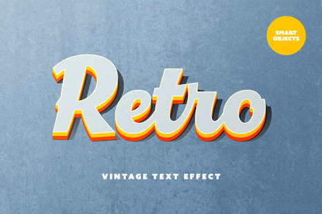 Retro Vibe Text Effect
